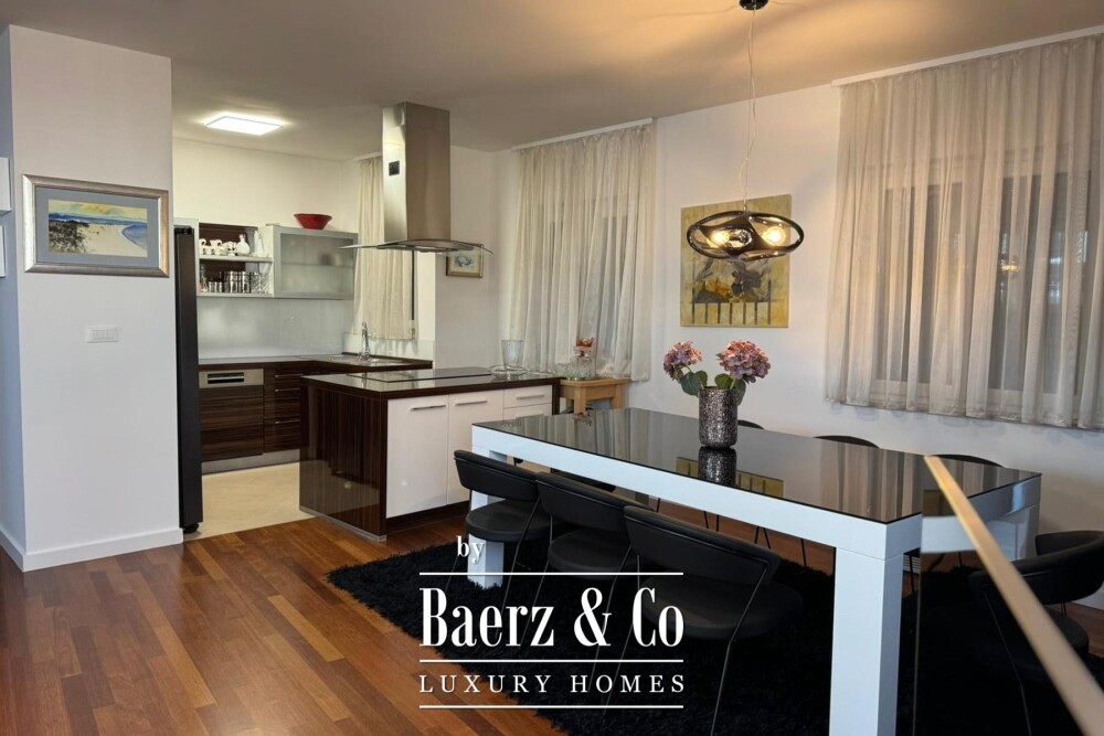 Brač, Bol, luxury penthouse in the town centre and building plot with building permit image