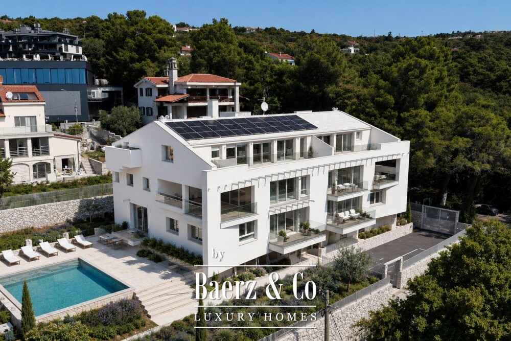 Opatija Privé, exclusive three-room penthouse 84 m², swimming pool, gym image