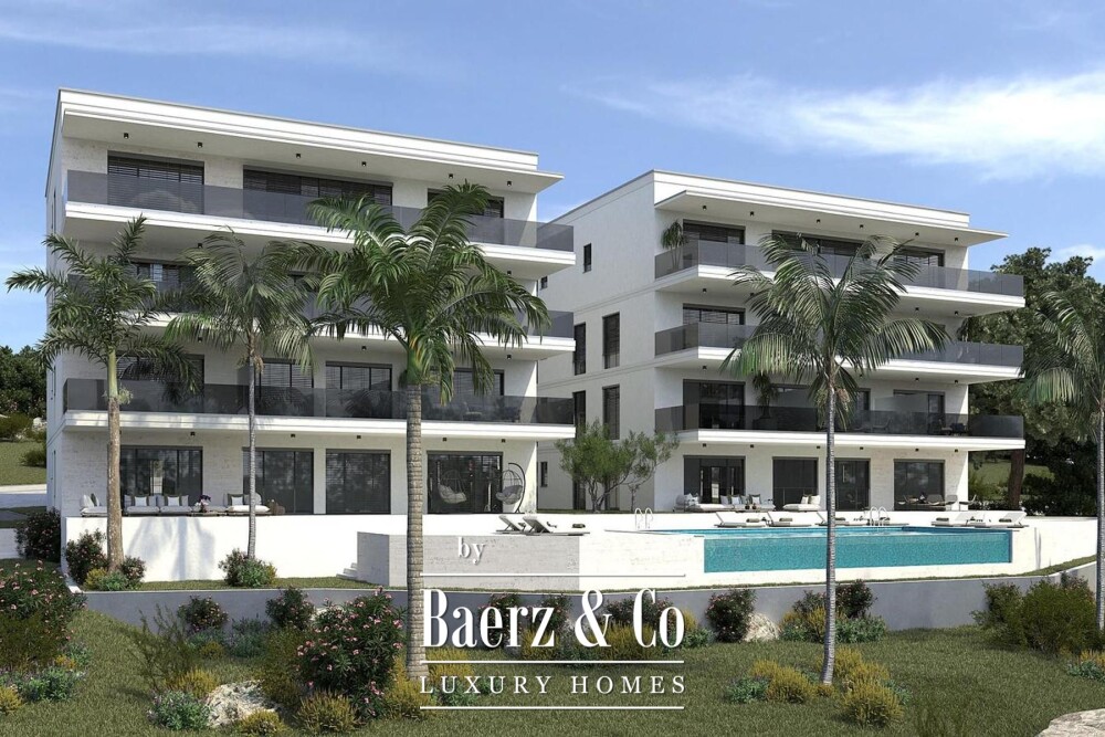 Primošten, four bedroom penthouse with a roof terrace and swimming pool, 226.02 m² image