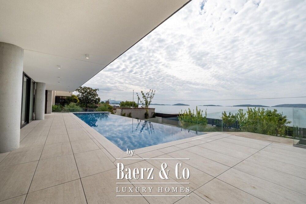 Brodarica, exclusive villa first row to the sea image