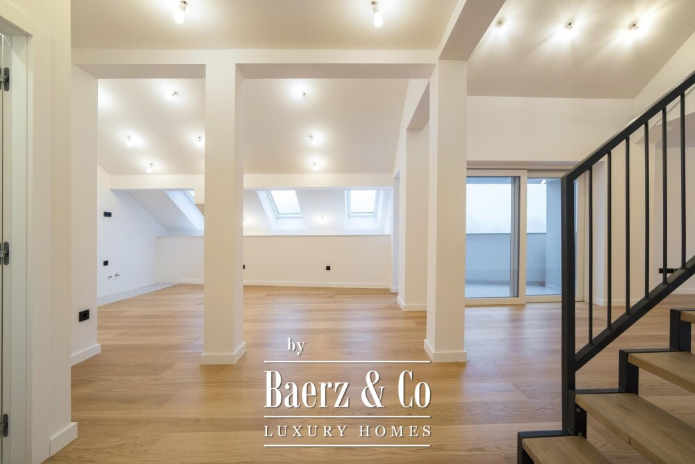 Zagreb, Srebrnjak, modern five-room penthouse 194 m² with gallery and garage image