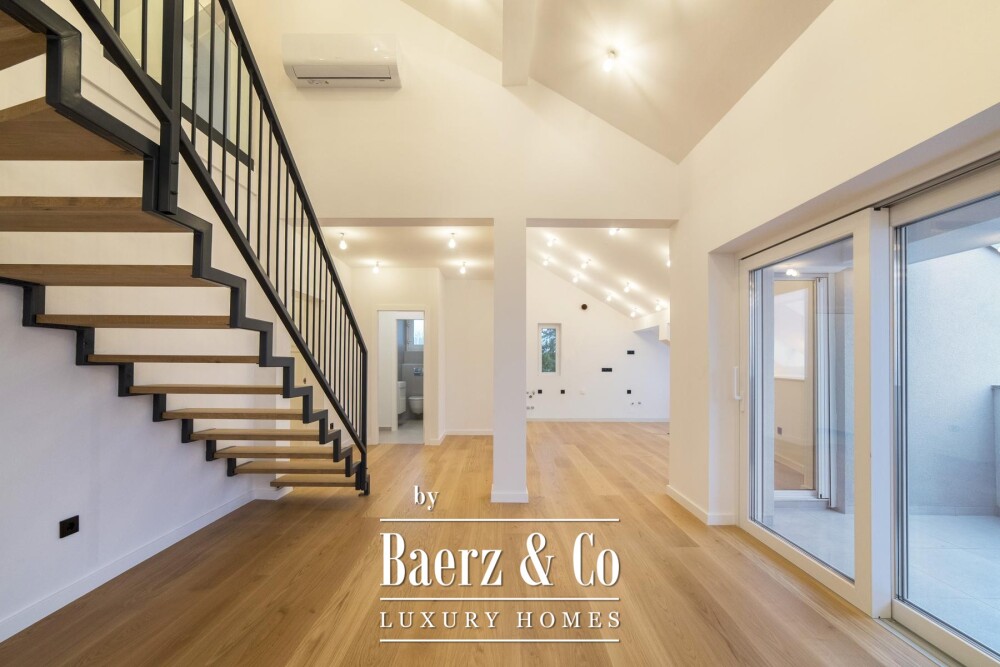Zagreb, Srebrnjak, modern five-room penthouse 194 m² with gallery and garage image