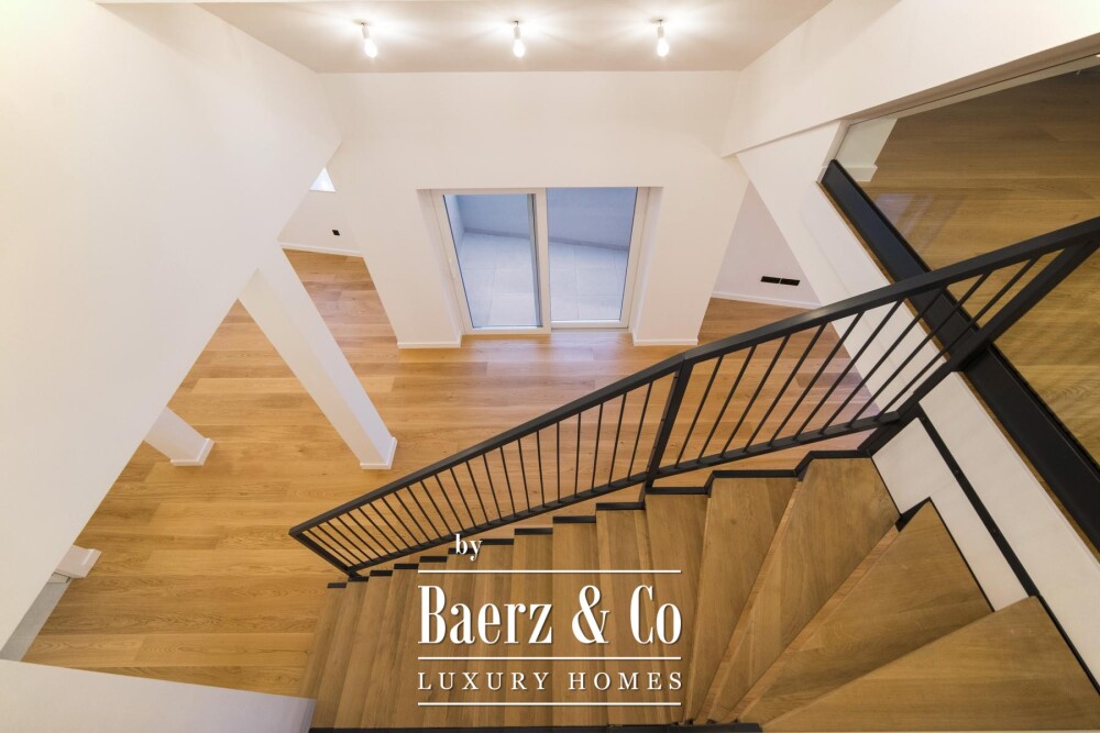 Zagreb, Srebrnjak, modern five-room penthouse 194 m² with gallery and garage image