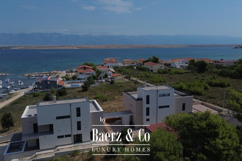 Vir, Luxury villa with a pool in the first row to the sea image