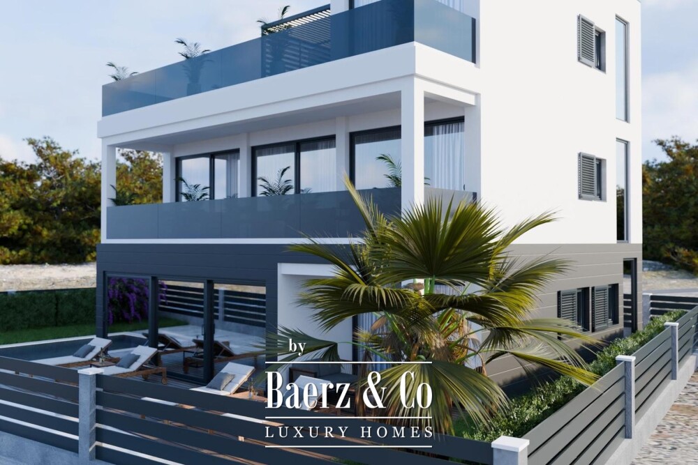 Dolac, NEW CONSTRUCTION, house with pool and sea view image