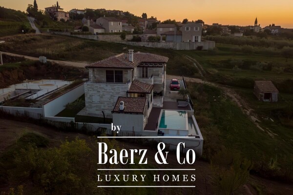 photo 6 Istria, Momjan, modern stone villa