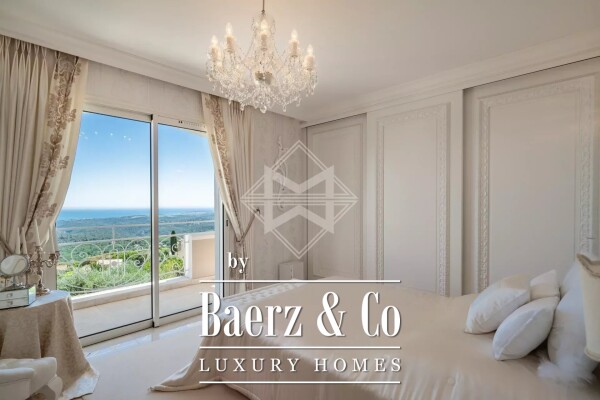 photo 9 Tourrettes-sur-Loup - Provençal 3 bedrooms Villa boasting breathtaking sea views