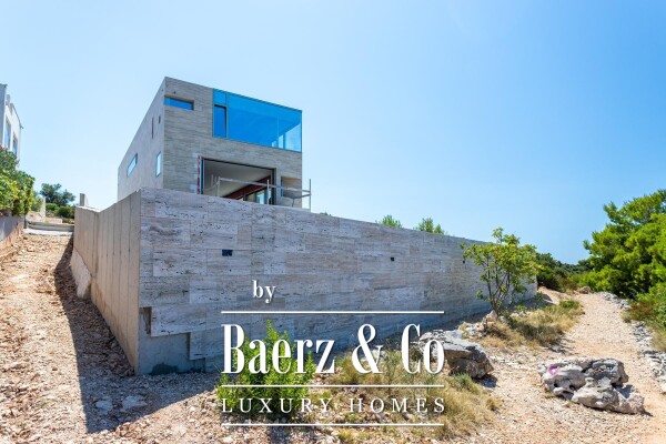 photo 5 Rogoznica, Ražanj, luxury villa under construction in a unique location, first row to the sea