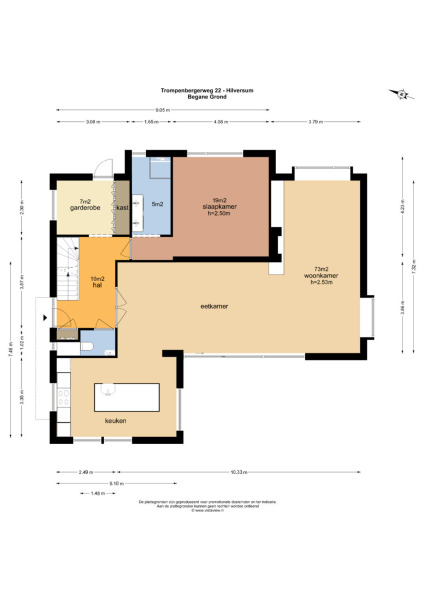Floor Plan 3 - Trompenbergerweg 22