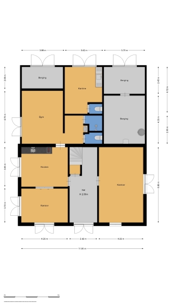 Floor Plan 4 - De Zonneroos – luxe, privacy en eindeloos genieten.