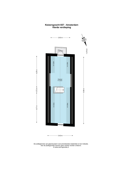 Floor Plan 10 - Keizersgracht 657