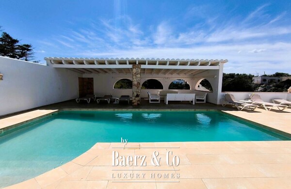 photo 4 SEASIDE VILLA IN CALA’N PORTER, MENORCA, FIRST LINE, INVESTMENT
