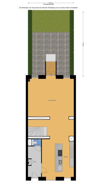 Floor Plan 1 - Thérèse Schwartzestraat 113