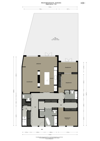 Floor Plan 1 - Albrecht Dürerstraat 7