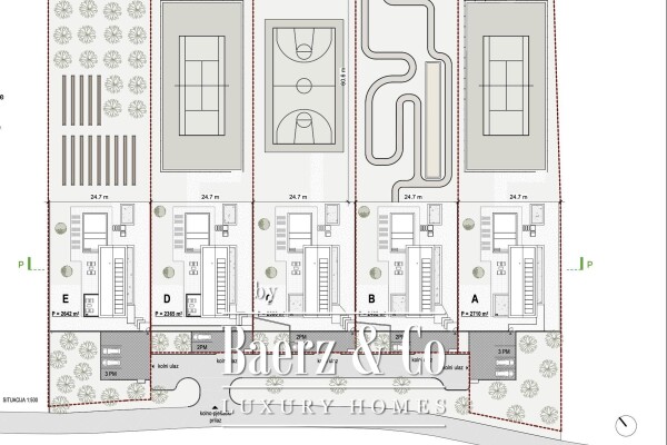 photo 11 Istria, Labin - top modern villa B, heated pool 48 m2, 2402 m2 of landscaped garden