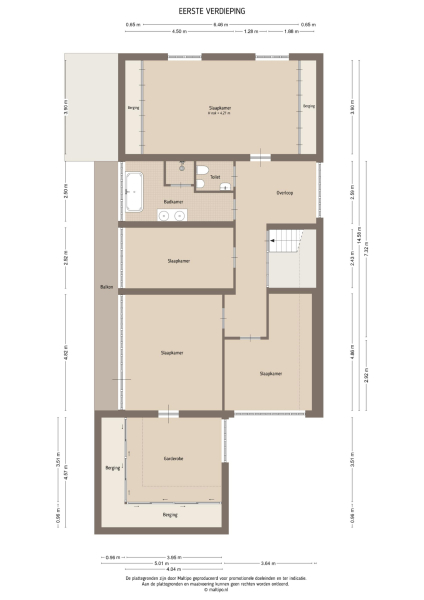 Floor Plan 2 - Leendertdijk 7