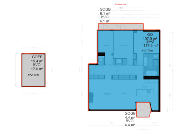 Floor Plan 6 - Henri Zagwijnstraat 6 3