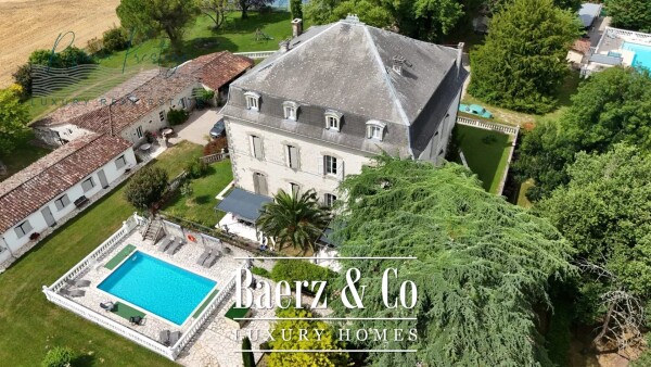 photo 5 Luxurious French Mansion with Pool and Tennis Court