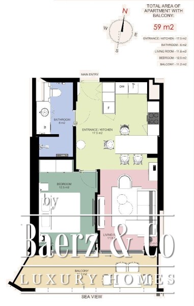 photo 23 Beachfront Investment Apartment with a Sea View in a 5* Hotel on Budva Riviera