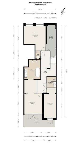 Floor Plan 4 - Hemonylaan 23 B