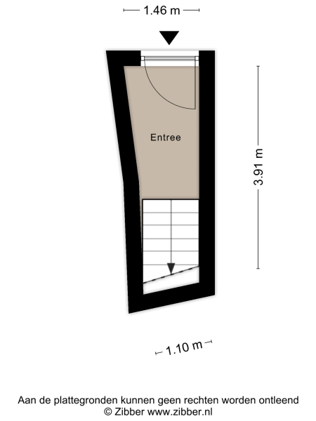 Floor Plan 1 - Dwars Koornbrugsteeg 8
