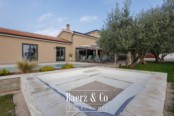 photo 10 Istria, Kaštelir, Labinci, Modern villa in Istrian style with panoramic sea view