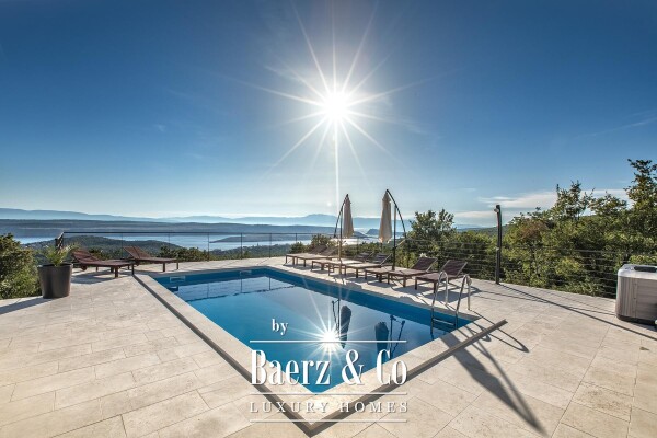 photo 2 Jadranovo, luxury stone villa with swimming pool and panoramic view