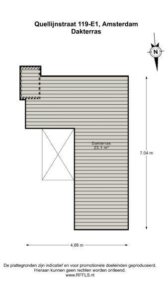 Floor Plan 5 - Quellijnstraat 119 E 1
