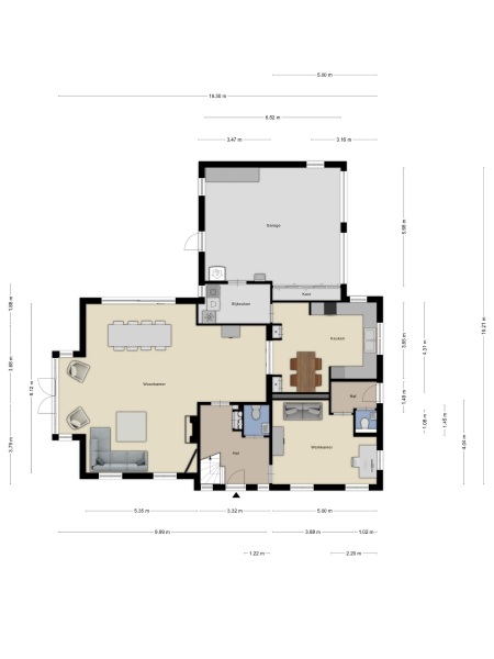 Floor Plan 1 - Kornoeljelaan 13