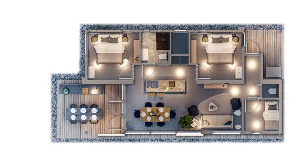 Floor Plan 3 - Rijnbandijk 10