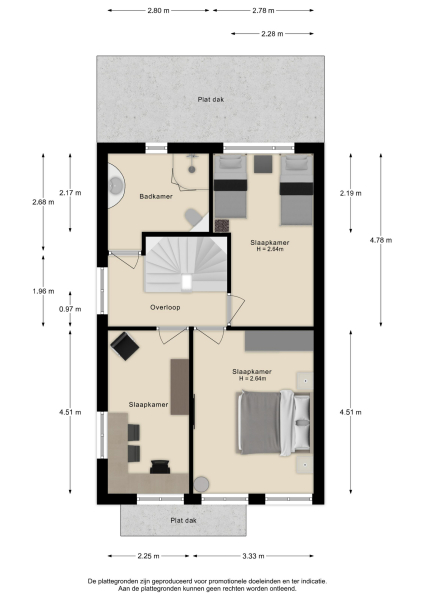 Floor Plan 1 - Deventerstraat 492